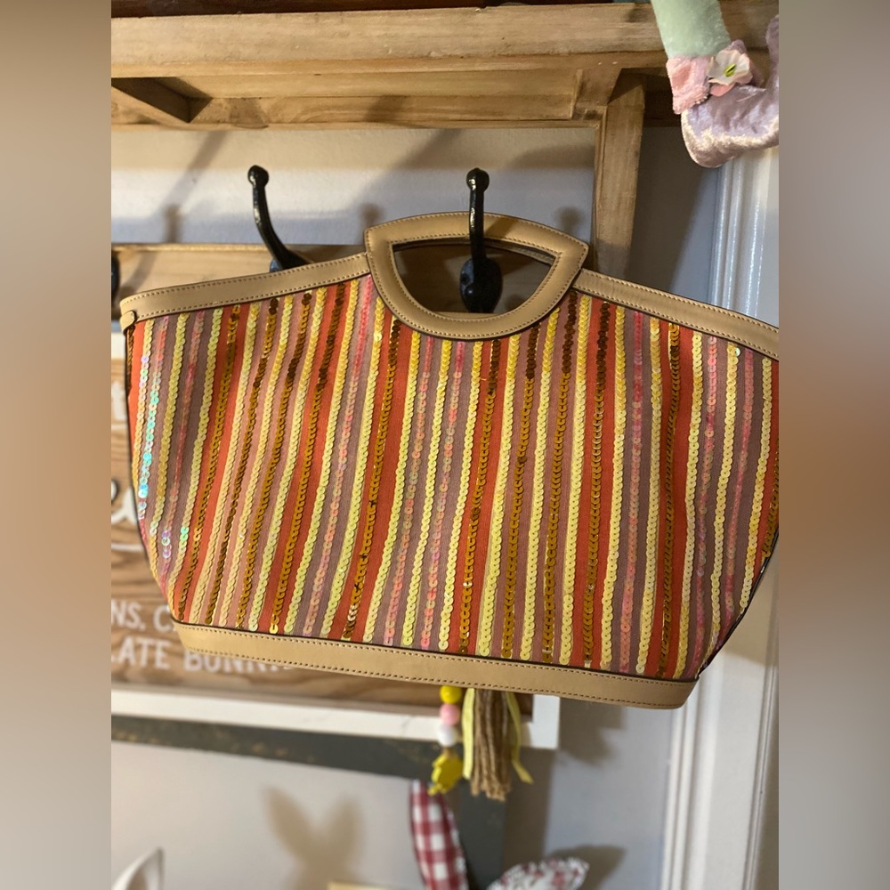 Summer Satchel handbag colorful